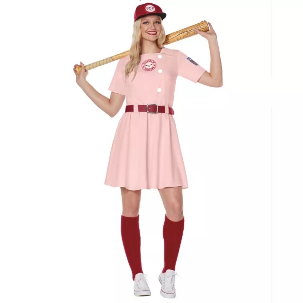 Women’s Pink Baseball Costume